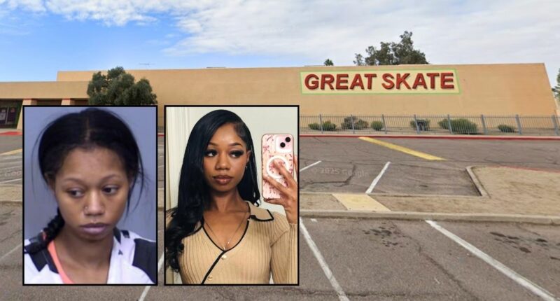 'Send a message': Jealous ex-girlfriend used roller skate to attack her former lover's 'friend' at local rink to set 'an example,' cops say