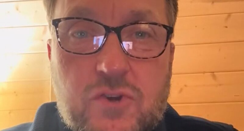 Sky Sports' darts commentator Wayne Mardle shares raw and emotional video about his ongoing 'brutal' grief following the death of his wife in 2024