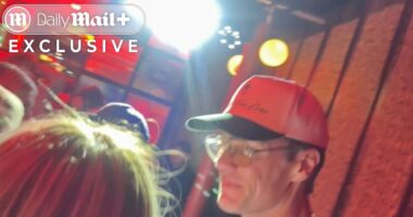 Steamy video shows Tom Brady GROPING Alix Earle at Super Bowl party