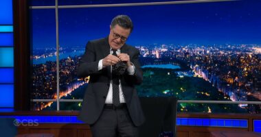 Stephen Colbert continues squabble with CBS over equal time rule