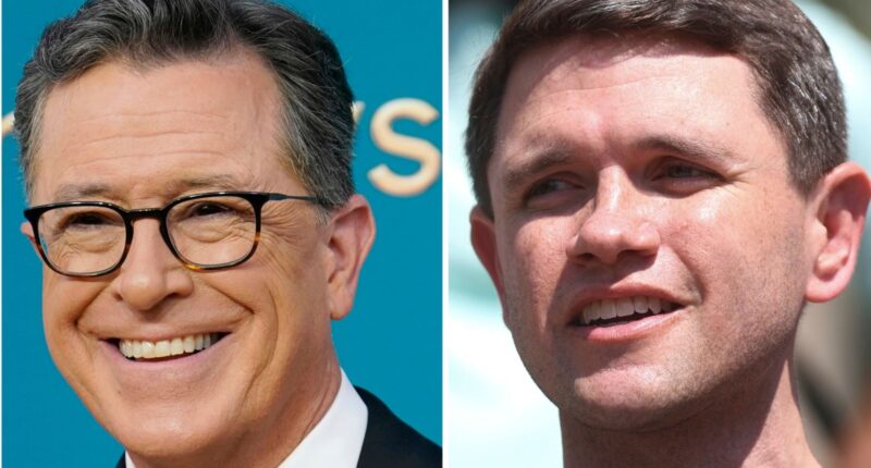 Stephen Colbert says CBS lawyers pulled James Talarico interview as early voting begins in Texas