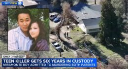 Straight-A student who murdered his parents and attacked his 11-year-old sister avoids prison under juvenile laws