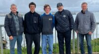 Surfers heralded as heroes after saving family whose boat capsized