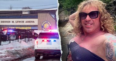Survivors in Rhode Island hockey shooting 'fighting for their lives' after trans gunman kills ex-wife, son