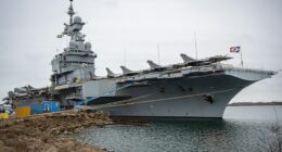 Sweden jams suspected Russian drone near French carrier as NATO war fears rise