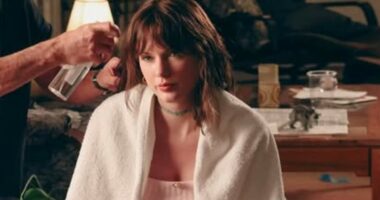 Taylor Swift gives fans a behind-the scenes look at Opalite video
