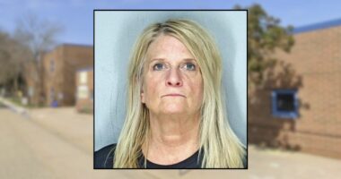 Teacher who snorted cocaine in kindergarten bathroom and left bloody tissues behind said she 'always cleans up after herself': Police