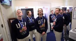 Team USA hockey stars make divisive State of the Union appearance