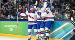 Team USA sets up blockbuster gold medal showdown against Canada with 6-2 win over Slovakia in Olympic semis