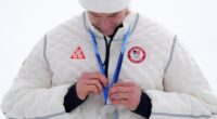 Team USA’s Ryan Cochran-Siegle takes the silver in Olympic super-G