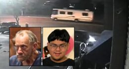 Teen texted sister 'I'm on the way' moments before being killed by drunk RV driver who 'left him in the street' to die, cops and family say