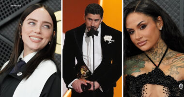 The Grammys bring more celebrity pushback to the Trump administration's immigration crackdown