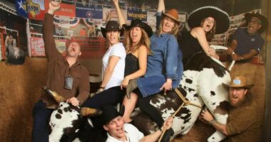 The Tindalls take USA! Zara Tindall unleashes her inner cowgirl during wild Texan night out before husband Mike heads to the Super Bowl