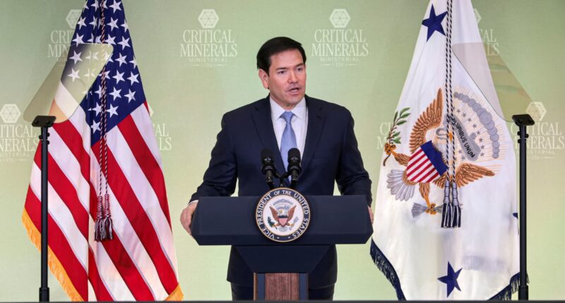 The U.S. calls for trade bloc to counter China's in critical minerals