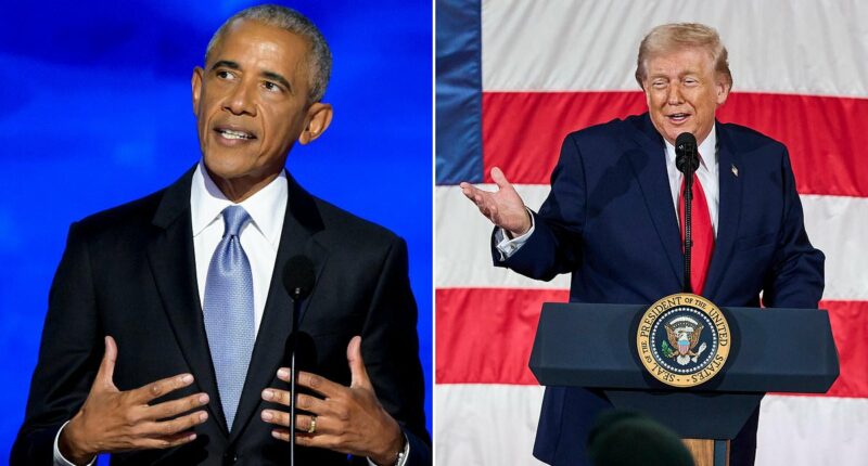 The astonishing moment Trump had Barack Obama in tears