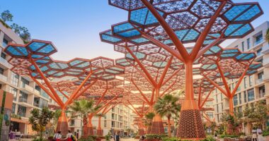 The island with an 'air-conditioned forest' - that's becoming the Middle East's latest tourist attraction