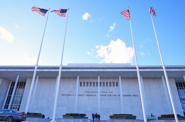 This Time It's the Trump-Kennedy Center That Vandals Target, Causing Performance Cancellation