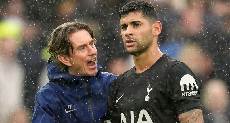 Thomas Frank breaks silence over Cristian Romero's future at Tottenham - days after captain labelled their recruitment strategy as 'disgraceful'
