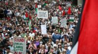 Thousands rally across Australia in protest to Israeli president's visit