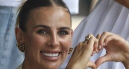 TikTok Galentines! Social media stars Indy Clinton and Emma Pills ham it up as they head out for a Valentine's Day lunch in Sydney