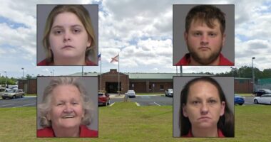 Toddler given meth-laced 'sippy cup' is hospitalized after 'possible overdose,' leading to 4 arrests: Sheriff 