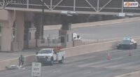 Toll camera falls onto SR-408 in Orange County after dump truck crash, troopers say