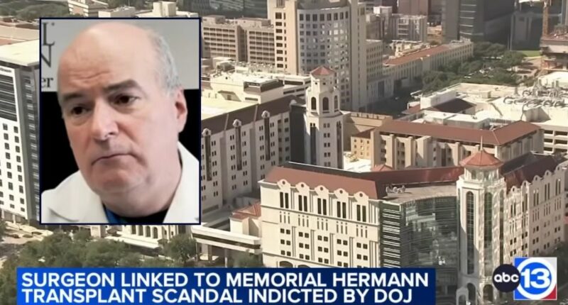 'Toying with them': Surgeon blocked patients from organ transplants by 'manipulating' criteria at hospital where 300-pound toddler was once listed as a required donor, DOJ says