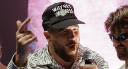 Travis Kelce's message about his future after wild Super Bowl weekend