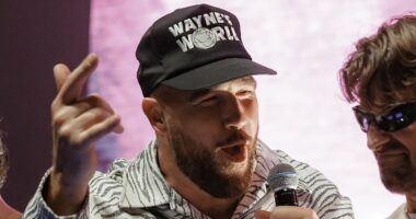 Travis Kelce's message about his future after wild Super Bowl weekend