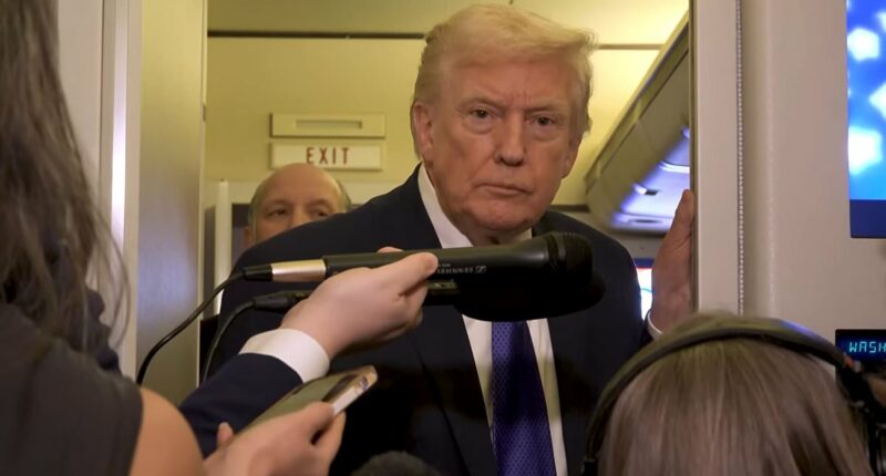 Trump blasts female reporter's 'very bad attitude' just days after tearing into CNN's Kaitlan Collins
