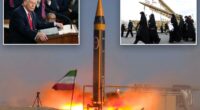 Trump claims Iran working on missiles that can reach US as part of 'sinister ambitions'