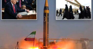 Trump claims Iran working on missiles that can reach US as part of 'sinister ambitions'