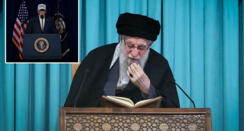 Trump directs Tehran to 'lay down your arms' or face 'certain death' after US, Israel strikes as he appeals to protesters