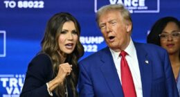 Trump rips into GOP senators calling for Kristi Noem ouster