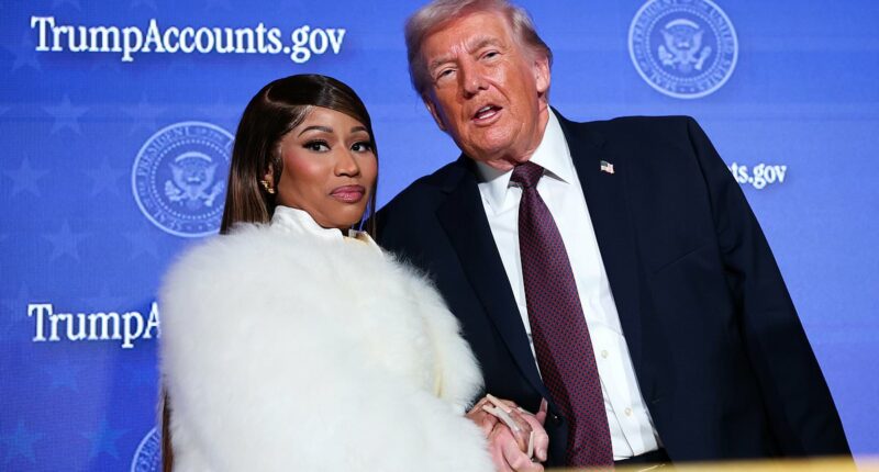 Trump says one thing about Nicki Minaj he couldn't look away from