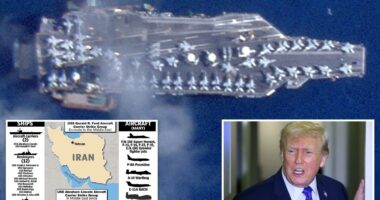 Trump sends USS Gerald Ford, F-22s, F-35s toward Iran ahead of possible strikes