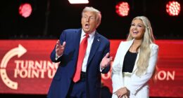 Trump silent on TPUSA halftime performance