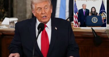 Trump touts lower drug prices, reveals TrumpRx's first customer, during State of the Union address