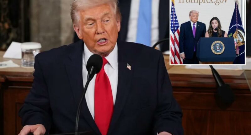 Trump touts lower drug prices, reveals TrumpRx's first customer, during State of the Union address