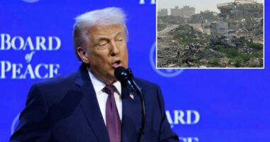 Trump's Board of Peace to announce $5B in funding for Gaza reconstruction