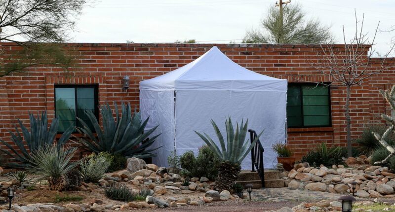 Truth of white tent erected outside Nancy Guthrie's home revealed