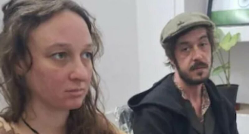 Two Brits are kicked out of India for 'putting up 'Free Palestine' stickers'