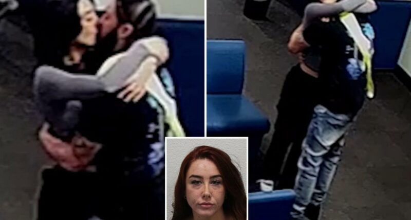 UK probation officer Bethany Dent-Reynolds caught on video kissing killer Kieran Robinson