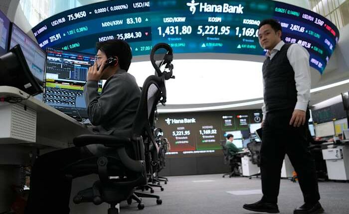 US futures, Asian shares slip, tracking Wall Street's retreat, while oil falls more than $2