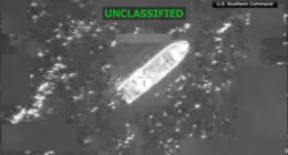 US military carries out another alleged drug boat strike in eastern Pacific Ocean, killing 3