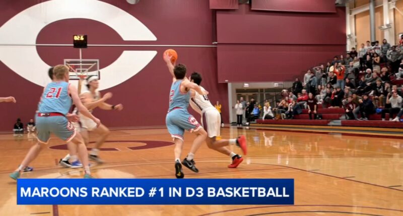University of Chicago Maroons rank #1 in D3 basketball for 2nd time in program history