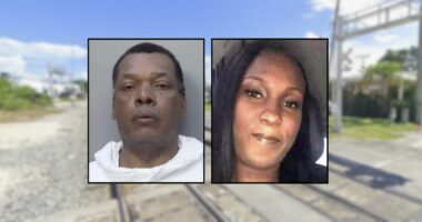 'Until she goes quiet': Woman screamed for help 7 times while her boyfriend beat her unconscious and left her by train tracks, police say