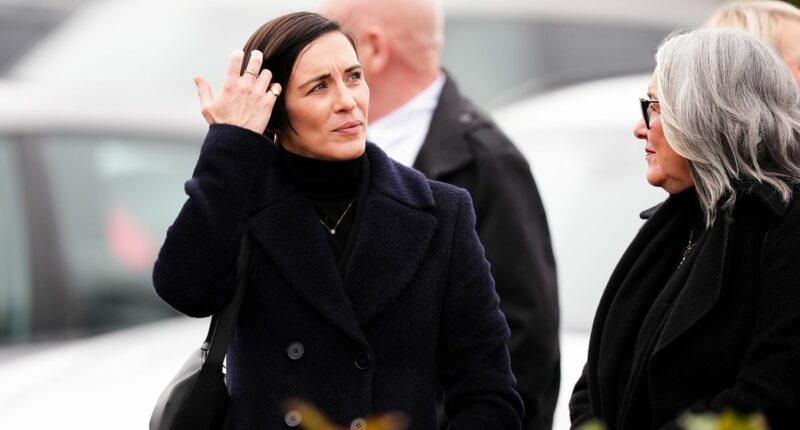 Vicky McClure joins football icons Roy Keane, Eddie Gray, Martin O'Neill and Stuart Pearce at John Robertson's funeral after Scotland and Nottingham Forest legend died on Christmas Day