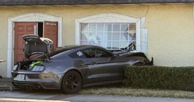 Video shows driver lose control, slam into Casselberry business in ‘road rage’ incident