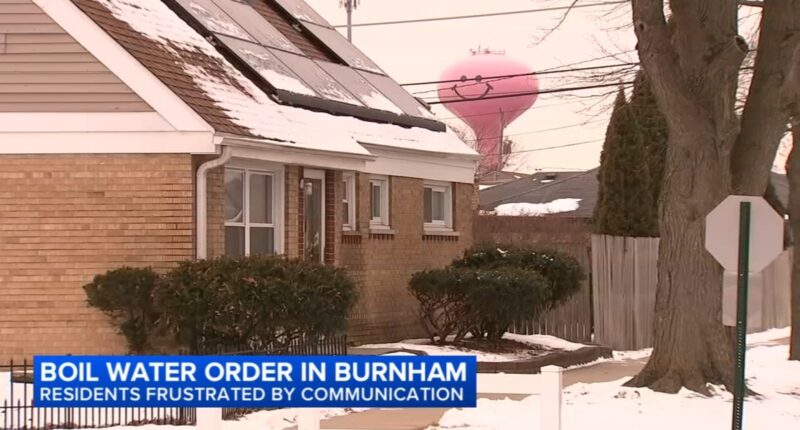Village of Burnham residents frustrated by communication over boil order after water main break